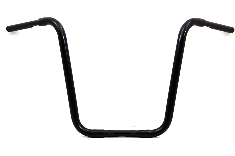 18 Buffalo Ape Hanger Handlebar with Indents Black