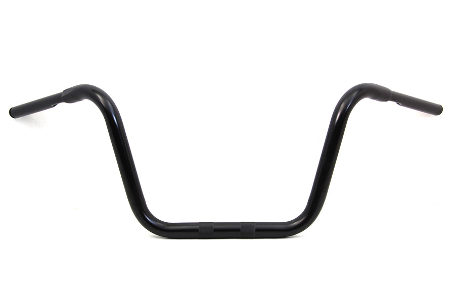 12 Rhino Ape Hanger Handlebar with Indents Black