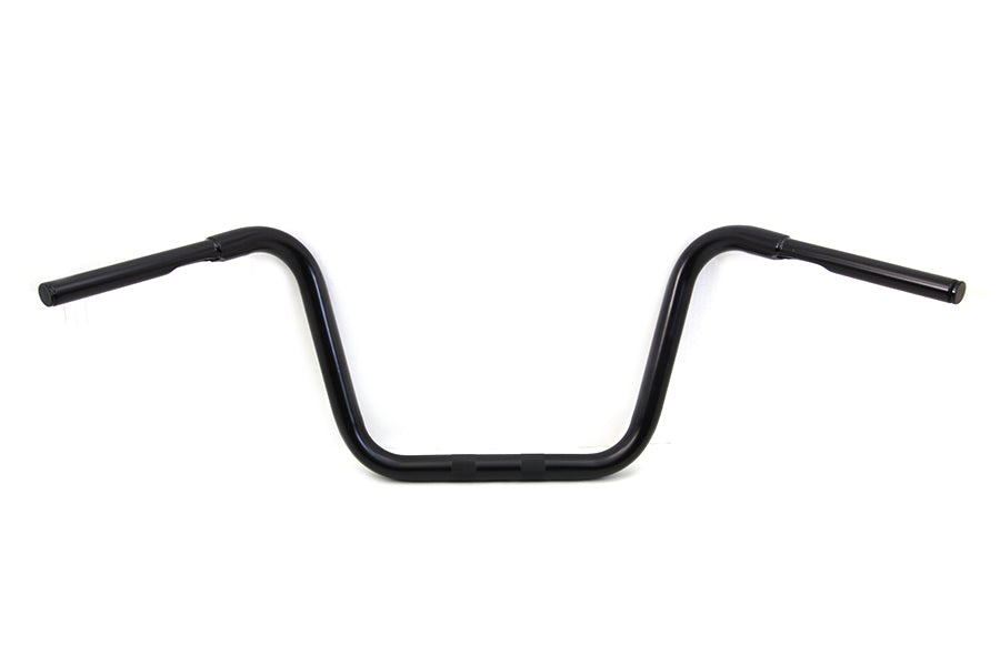 12 Rhino Ape Hanger Handlebar with Indents Black