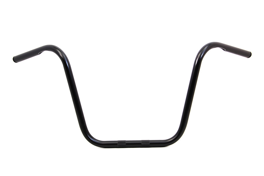 14 Ape Hanger Handlebar with Indents Black