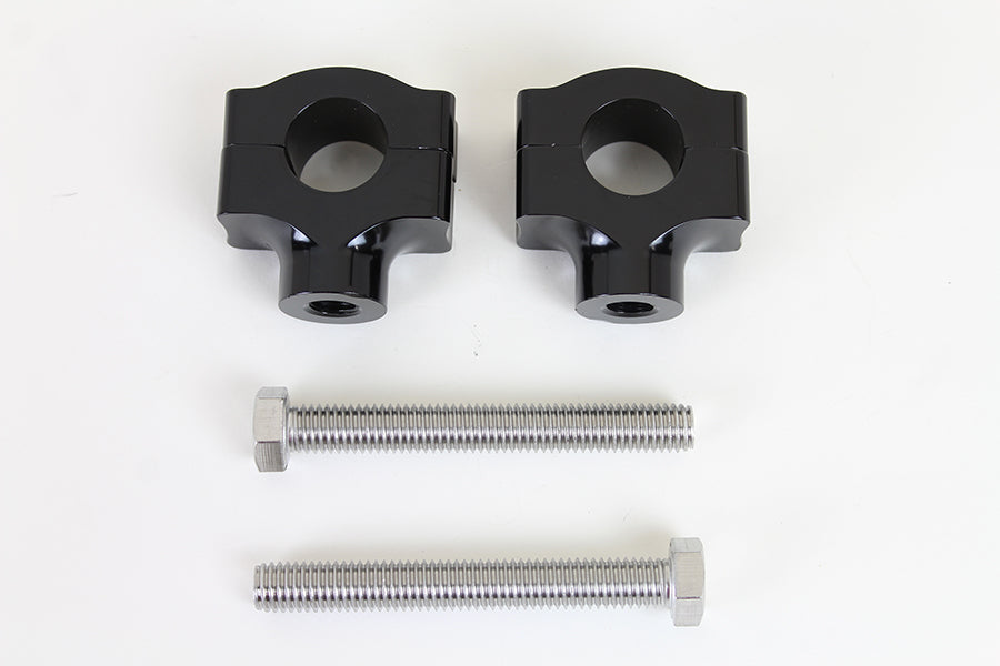 1 Handlebar Riser Set Black