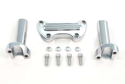 4-1/4 Straight Riser Kit Chrome