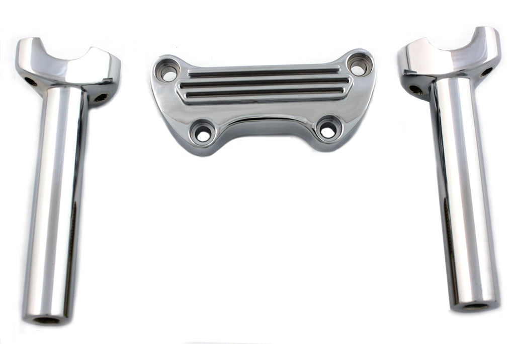 6 Straight Riser Kit Chrome