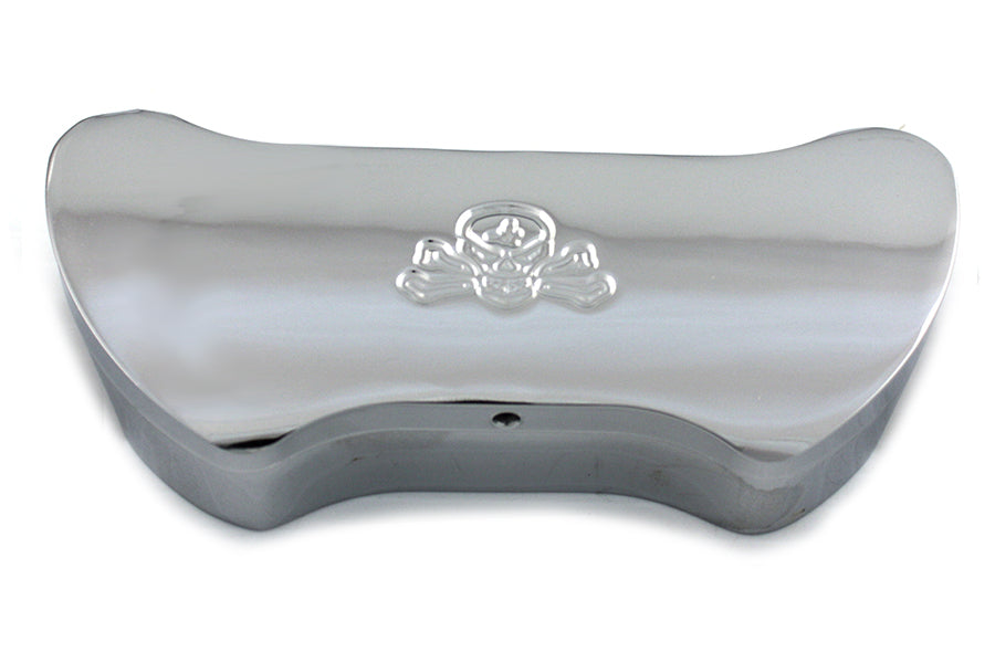 Skull Top Riser Clamp Chrome
