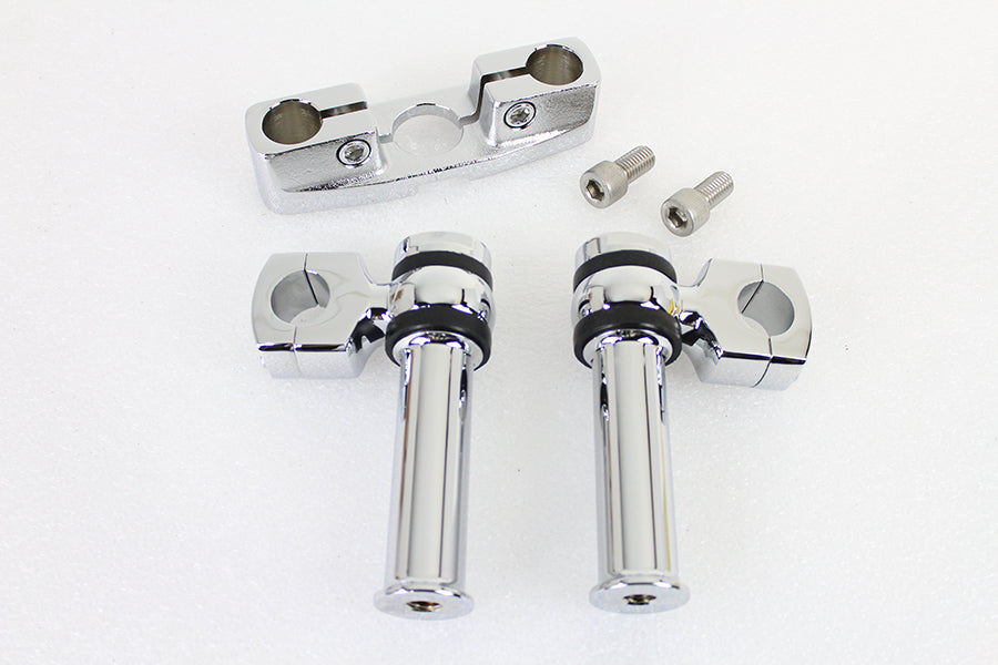 Spring Fork Tree with 4-1/4 Riser Kit Chrome