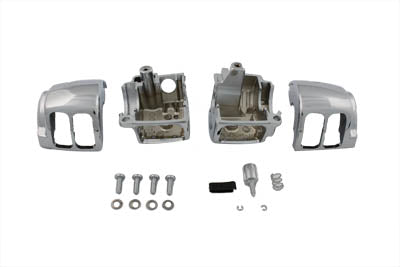 Handlebar Switch Housing Set Smooth Chrome