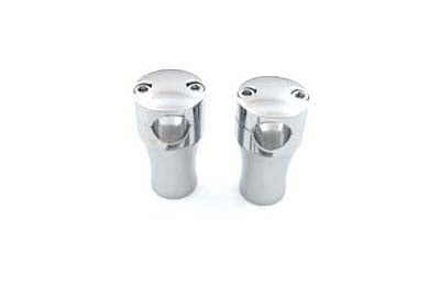 3 Solid Billet Riser Set Chrome