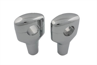 Chrome 3-1/2 Short Riser Set