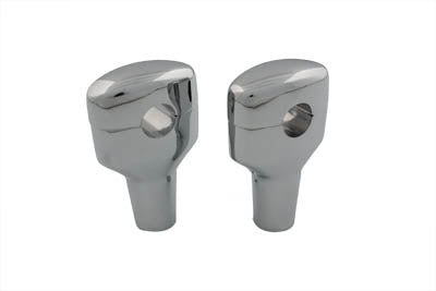 3-1/2 Short Riser Set Chrome