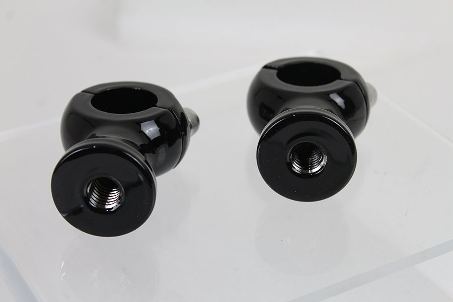 1-3/4 Gloss Black Speed Freak Handlebar Riser Set