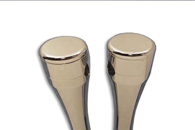 8 Smooth Top Glide Chrome Riser Set