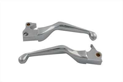 Chrome Smooth Hand Lever Set