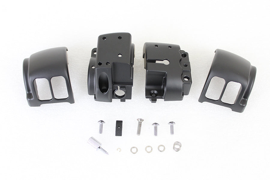 Handlebar Control Switch Housing Kit Black