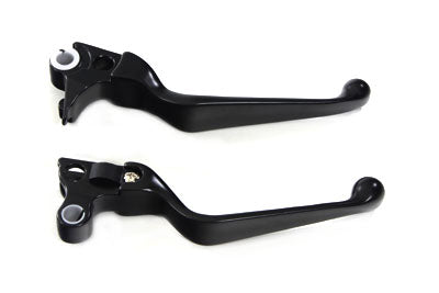 Black Smooth Contour Hand Lever Set