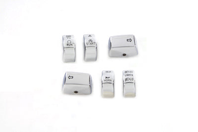 Chrome Switch Cover Set