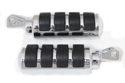 Large Chrome Cats Paw Footpeg Set