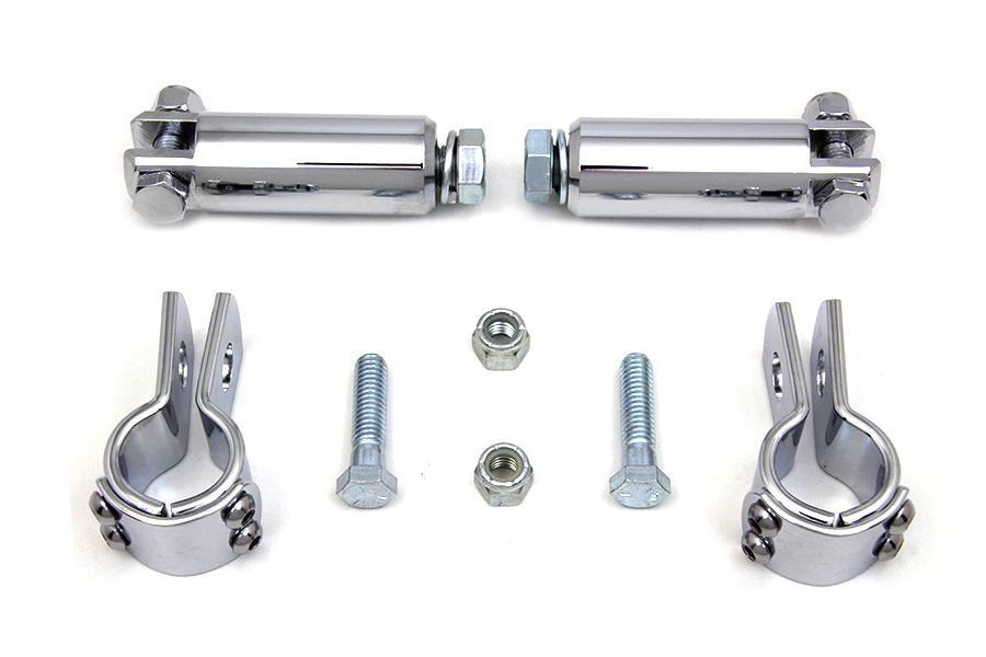 Chrome Footpeg Mount Kit