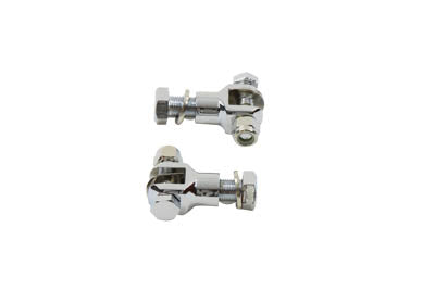Footpeg Mount Yoke Set Chrome