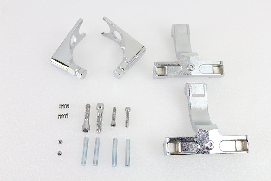 Chrome Passenger Footboard Mount Kit