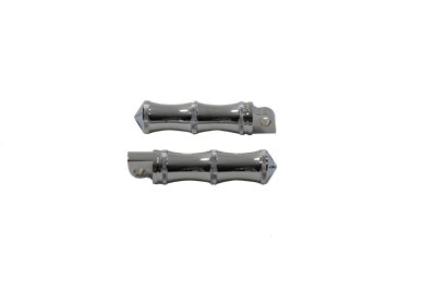 Chrome Druid Style Footpeg Set