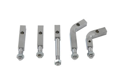 Footboard Mount Bracket Kit Chrome