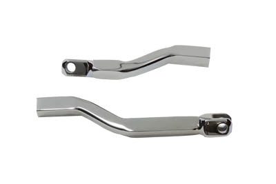 Chrome Footpeg Support Bar Set