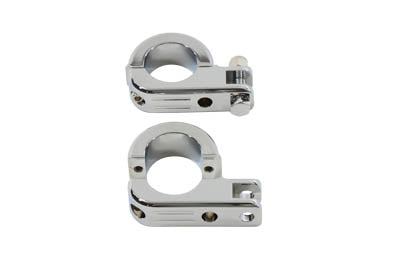 Chrome Billet Footpeg Mount