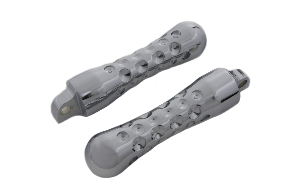 Chrome Contour Agostinni Footpeg Set