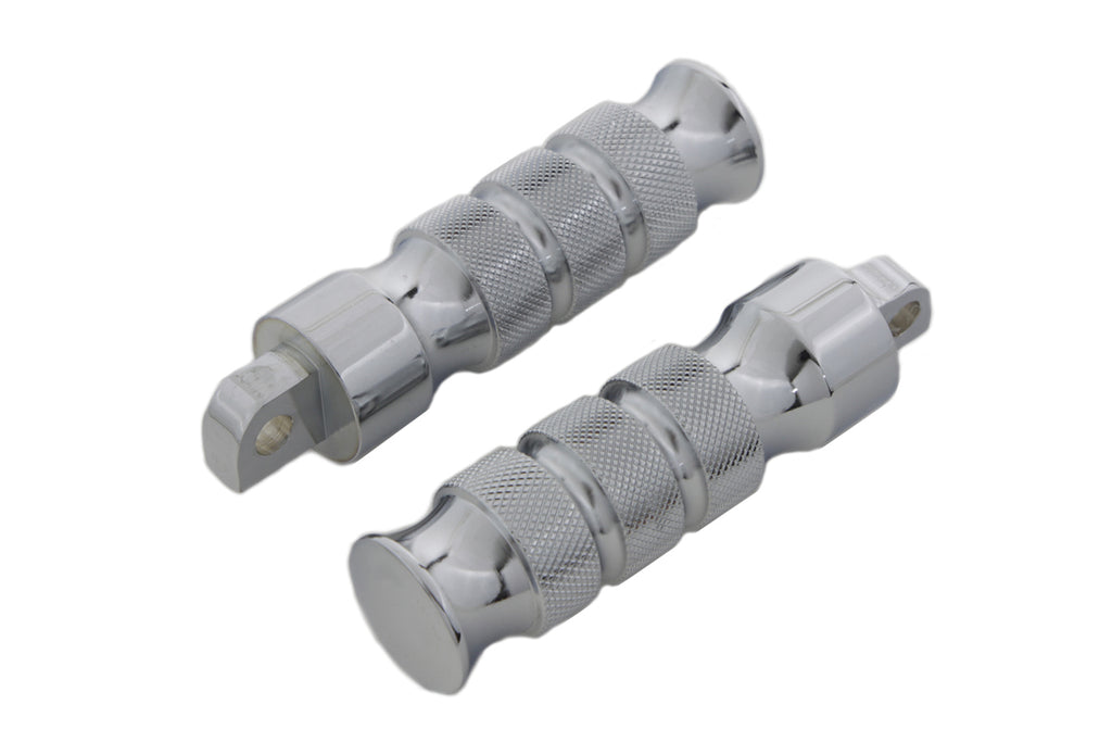 Convex Knurled Footpeg Set