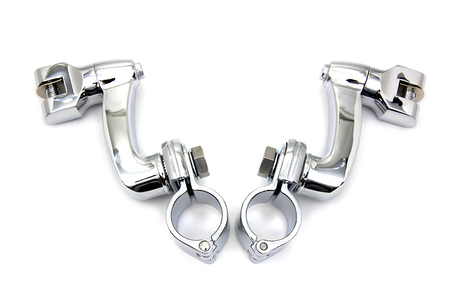 Highway Bar Footpeg Mount Set Chrome