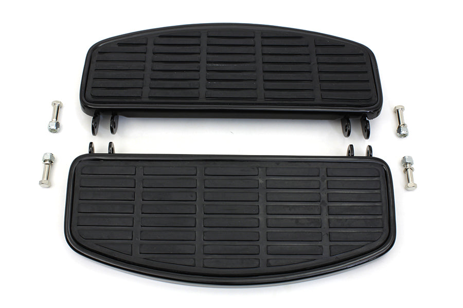 Driver Black 'D' Shape Footboard Set