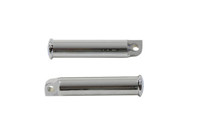 Chrome Smooth Style Billet Footpeg Set