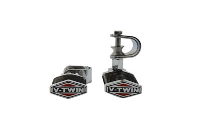 O-Ring Style Footpeg Set Flat Diamond Shape
