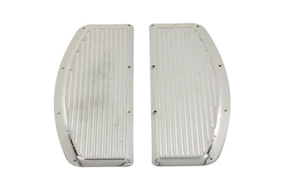Exhaust Drag Pipe Set Straight Cut Chrome