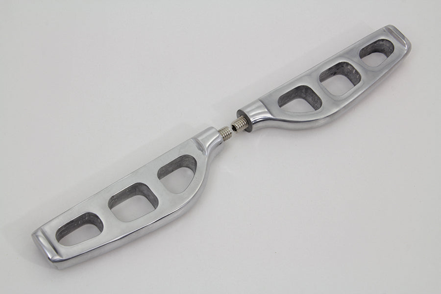 2 into 1 Exhaust Pipe Header Chrome