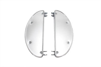 Driver Footboard Set Half Moon Shape