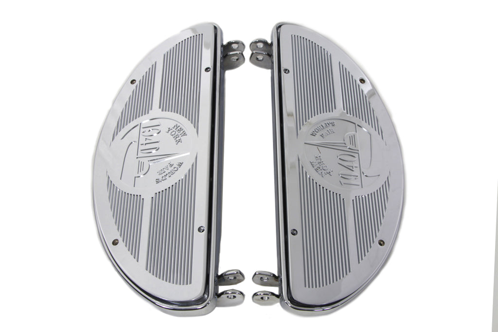 Chrome Driver Half Moon Footboard Kit