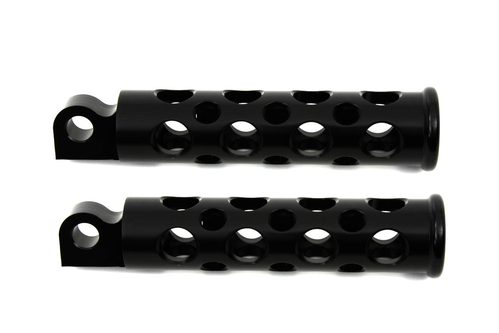 Hole Shot Style Footpeg Set Black