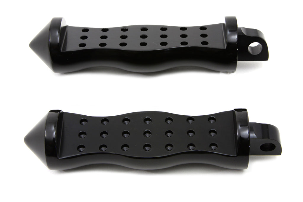 Black Form Factor Footpeg Set Druid Style