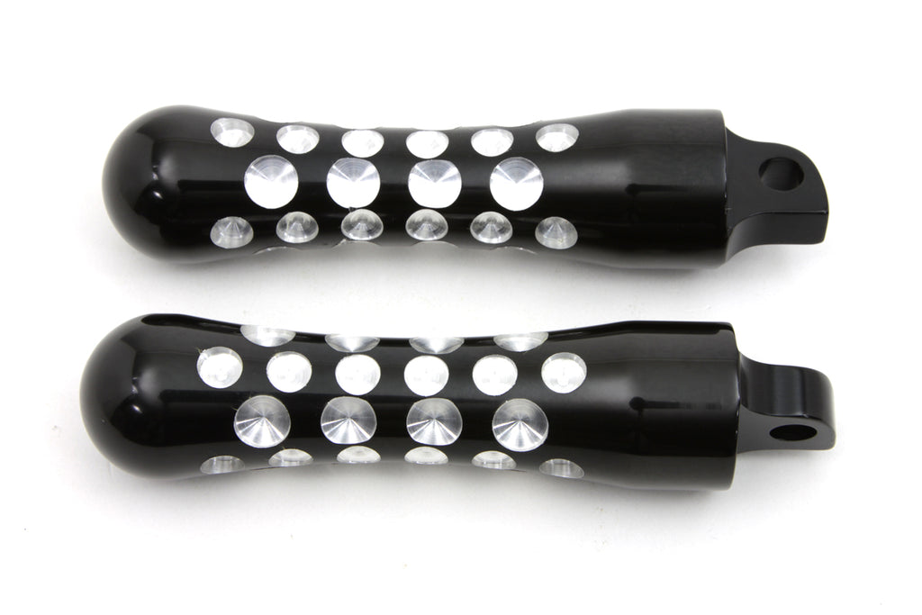 Black Contour Agostinni Footpeg Set