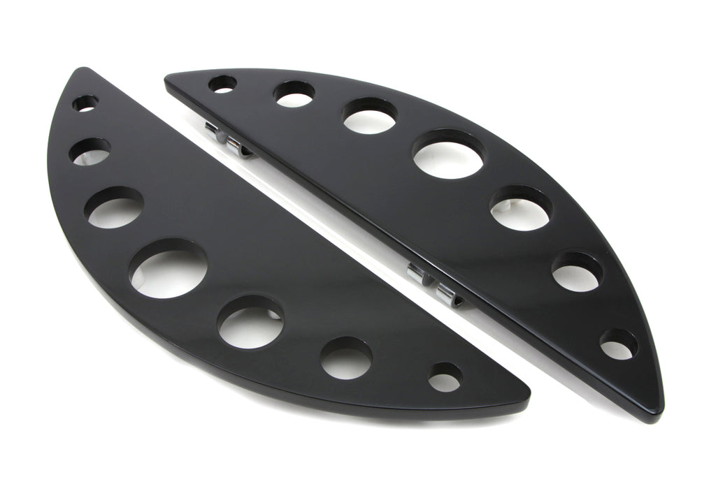 Driver Black Half Moon Footboard Set With Holes
