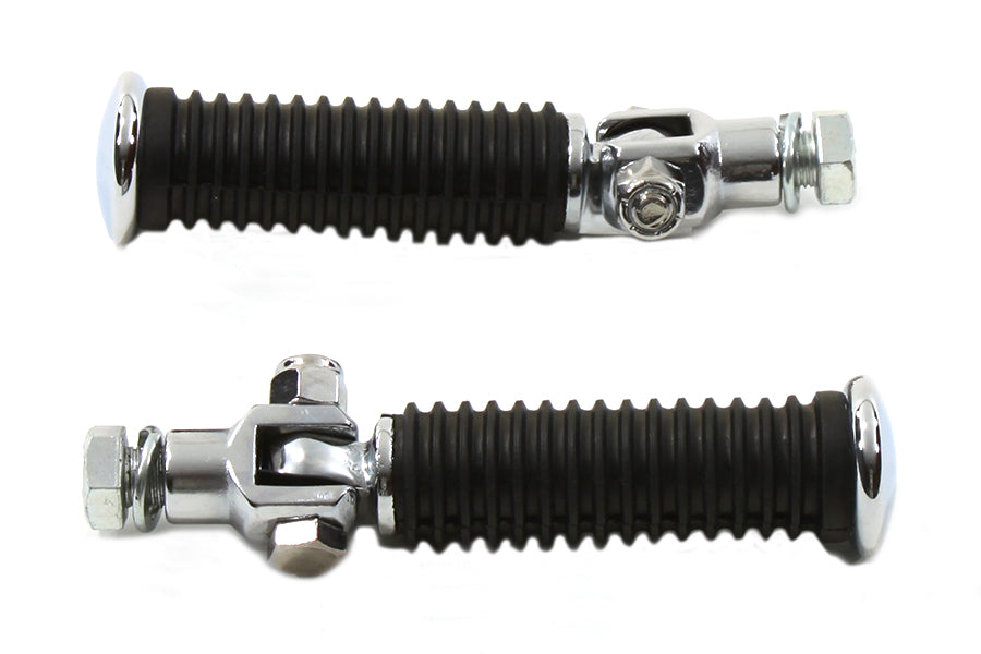 Rubber Style Passenger Footpeg Set