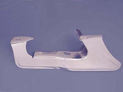 Chrome Rear Belt Guard Lower
