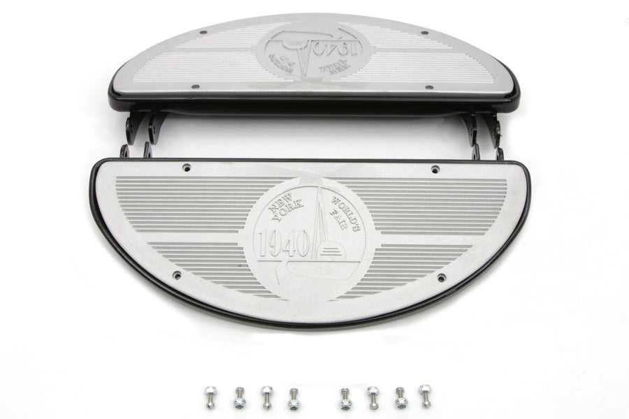 Chrome Flame Heat Shield
