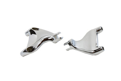 Footpeg Bracket Set Passenger Chrome