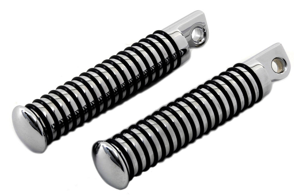 O-Ring Style Extended Footpeg Set Chrome