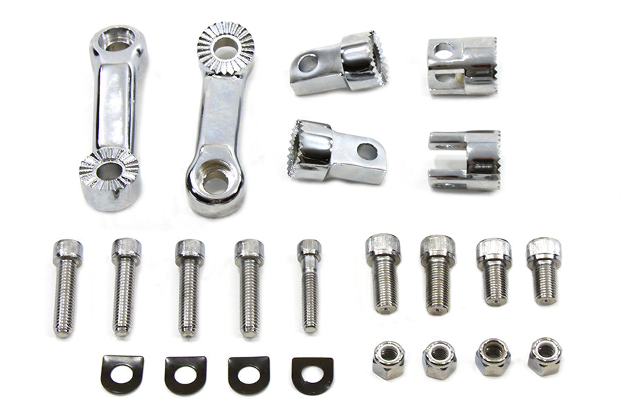 Driver Footpeg Mount Set Adjustable
