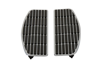 Footboard Mat Set Chrome