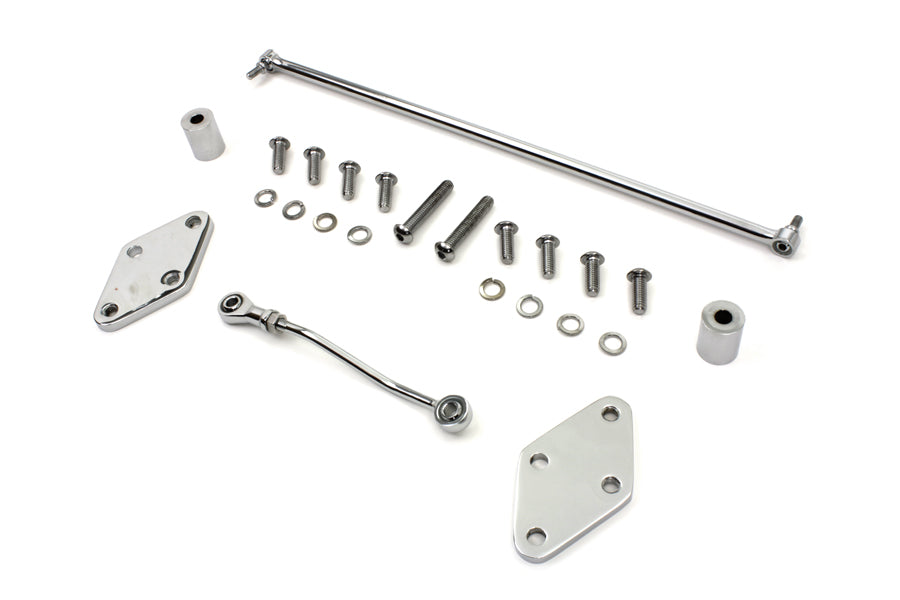 FXST Zoomies Exhaust Drag Pipe Set Chrome
