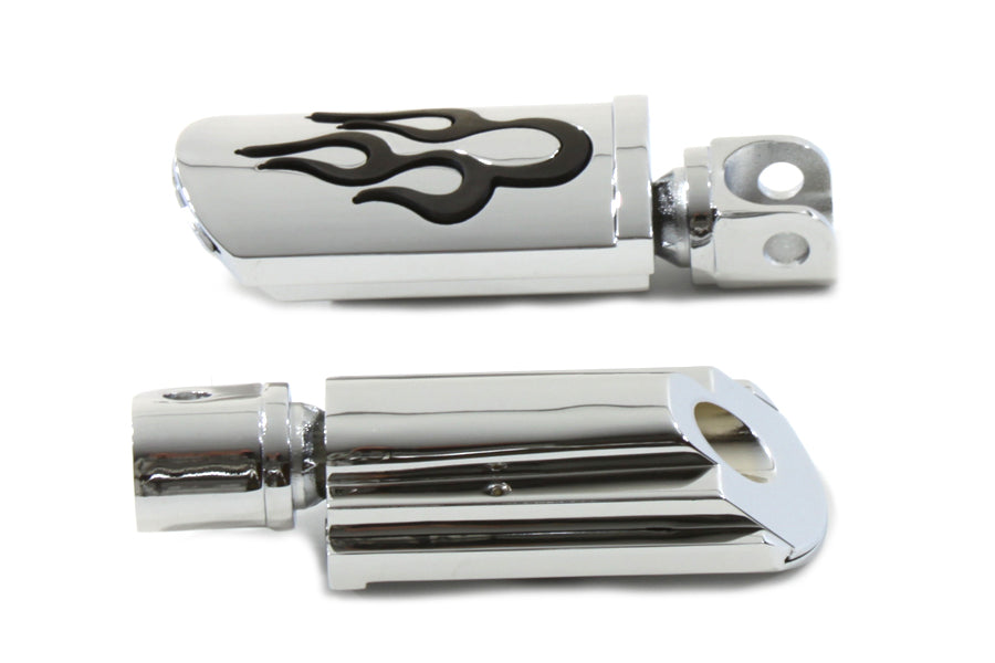Black Tips for 1-3/4 Straight Pipe Exhausts